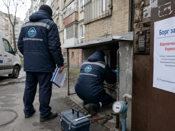 відключення води у дніпрі