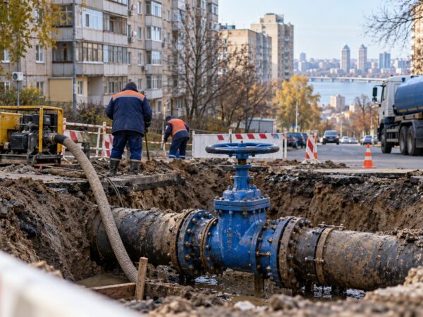 ремонт водогону у дніпрі